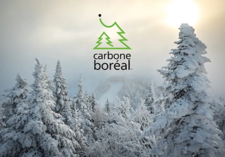 Sommet Tremblant avec logos ecoresponsables